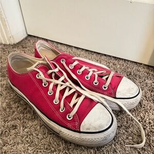 Converse Pink and White Women's Sneakers